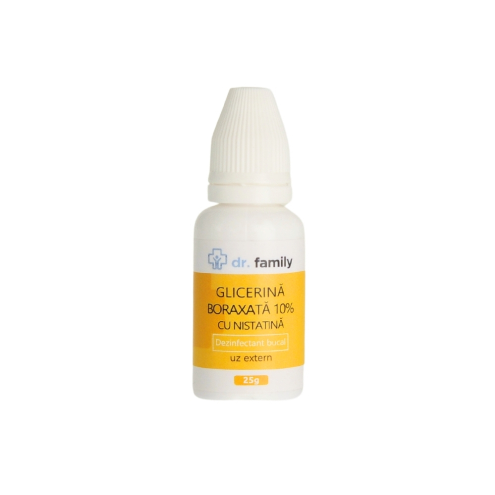 Glicerina Boraxata 10% cu Nistatina, 25g - Dr. Family