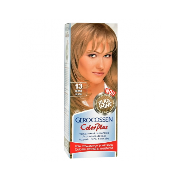 Vopsea de par Color Plus Nr. 13 Blond Aluna, 50 g - Gerocossen