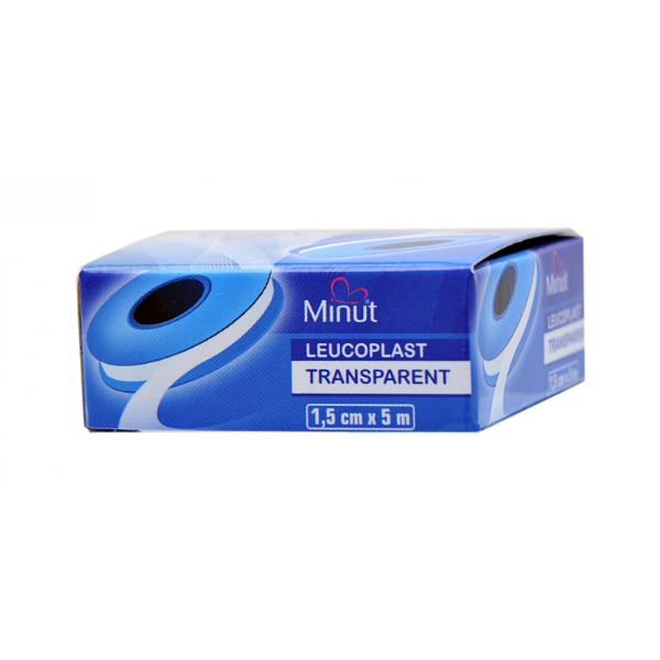 Leucoplast transparent 1.5cm x 5m - Minut