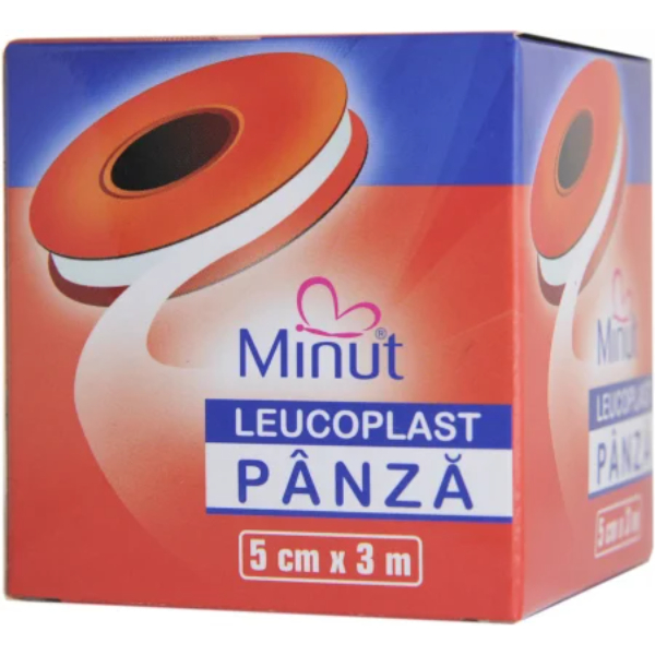 Leucoplast panza 5cm x 3m - Minut