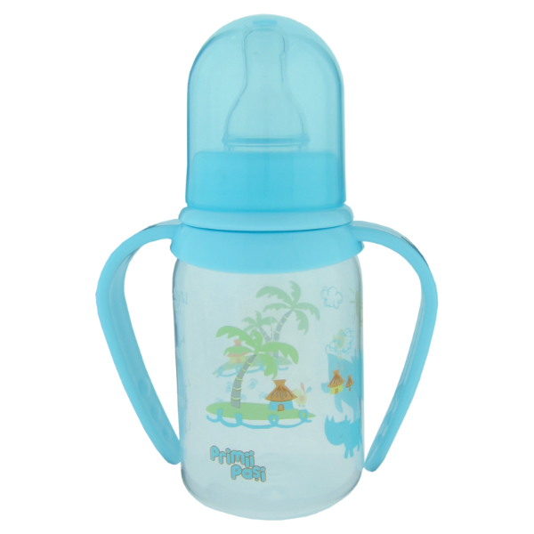 Biberon manere (+0-3 luni), 125 ml - RO143 - Primii Pasi