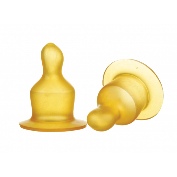 Tetina latex ortodontica, +3 luni, 2 bucati - Minut Baby