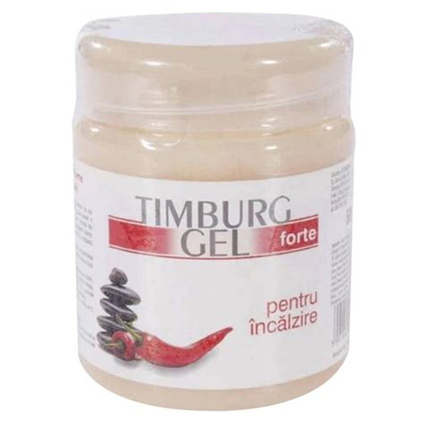 Gel forte cu efect incalzire, 500 ml - Timburg