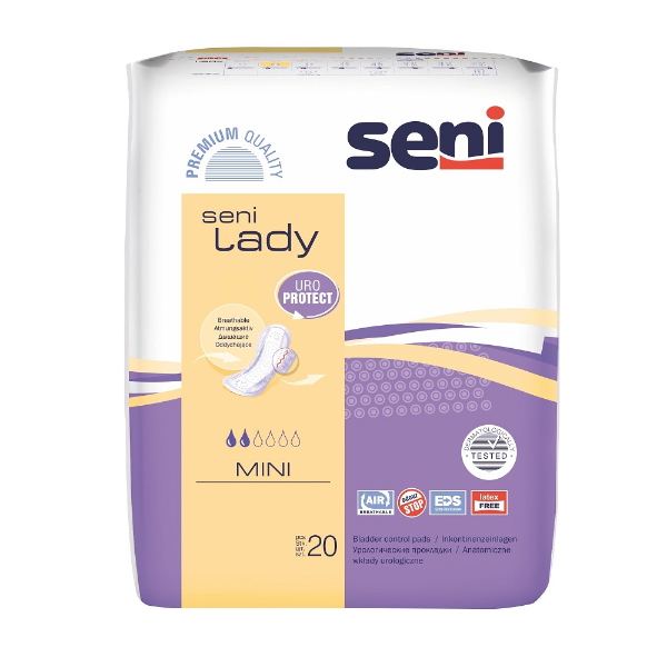 Absorbante Urologice pentru Femei Seni Lady Mini, 20 bucati - Seni