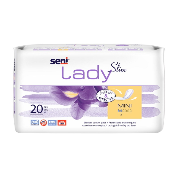 Absorbante Zilnice Seni Lady Slim Mini, 20 bucati - Seni