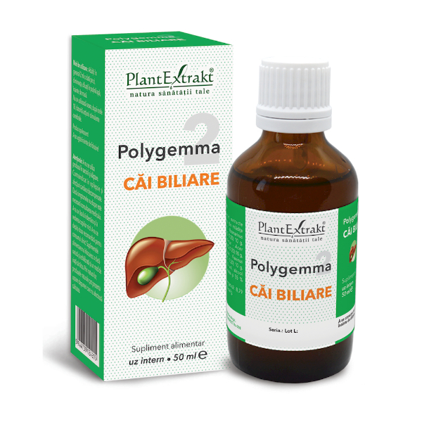Polygemma nr. 2 - Cai biliare, 50 ml - PlantExtrakt