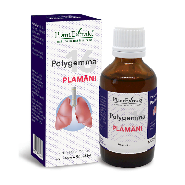 Polygemma nr. 16 - Plamani, 50 ml - PlantExtrakt