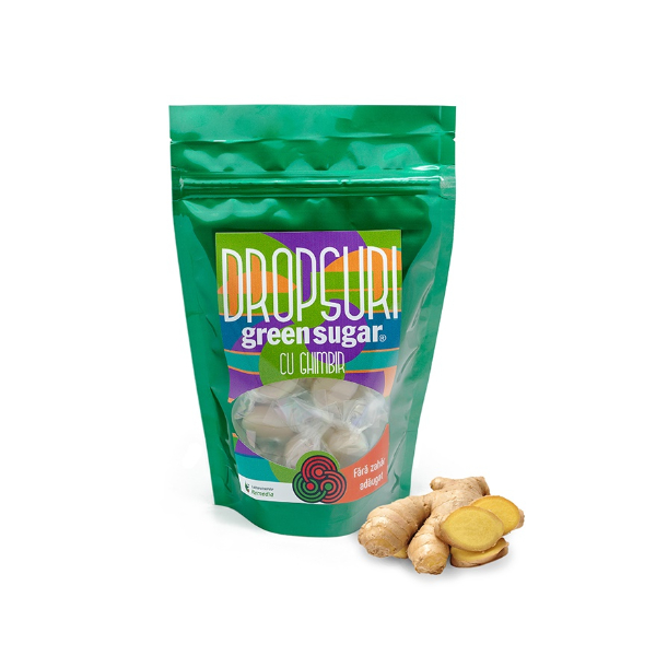 Dropsuri Green Sugar (ghimbir), 150 g - Remedia
