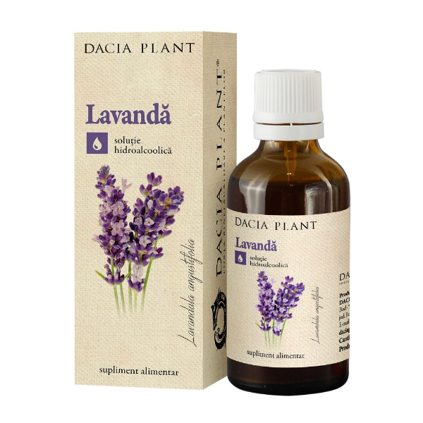 Tinctura lavanda, 50 ml - Dacia Plant