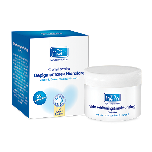 Crema pentru Depigmentare si Hidratare Me and Mom, 50 ml - Cosmetic Plant