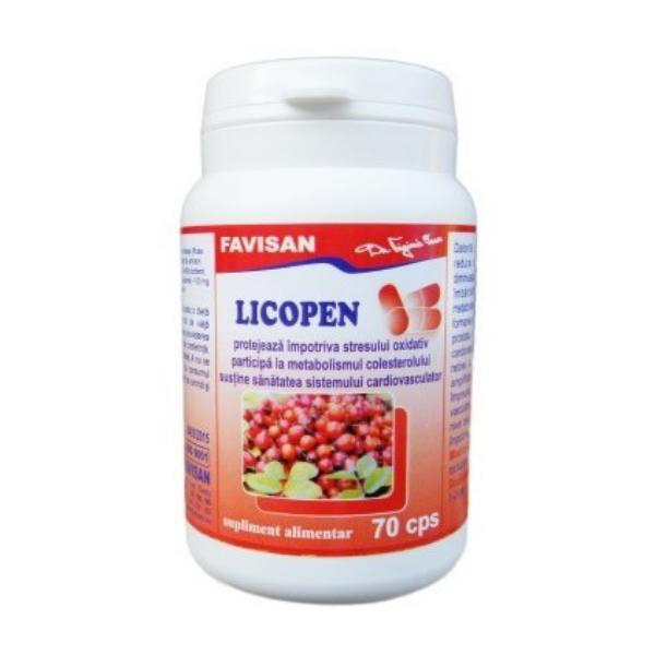 Licopen, 70 capsule - Favisan