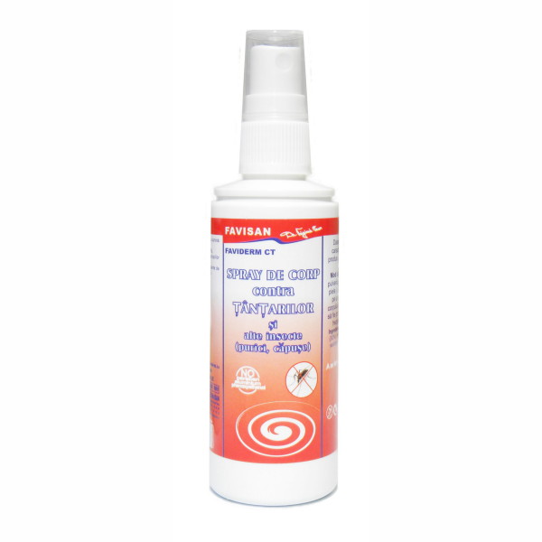 Spray impotriva tantarilor, 100 ml - Favisan