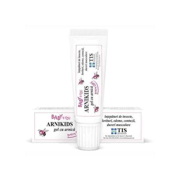 Arnikids Gel cu Arnica pentru Copii, 15ml - Tis Farmaceutic