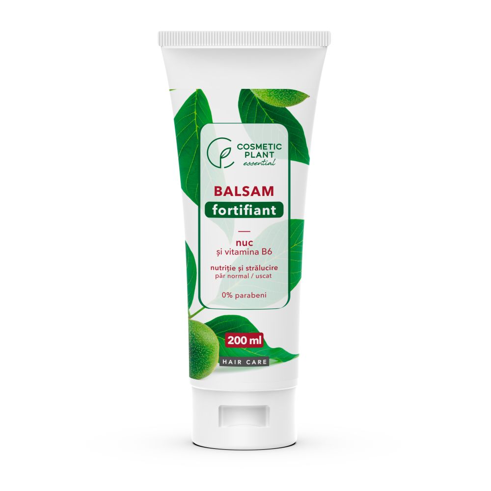 Balsam Fortifiant pentru Par cu Nuc si Vitamina B6 P/NU, 200 ml - Cosmetic Plant