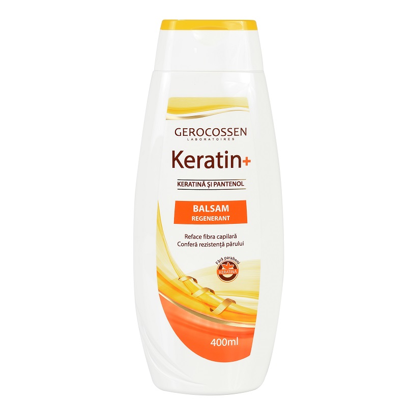Keratin+ Balsam Regenerant, 400 ml - Gerocossen