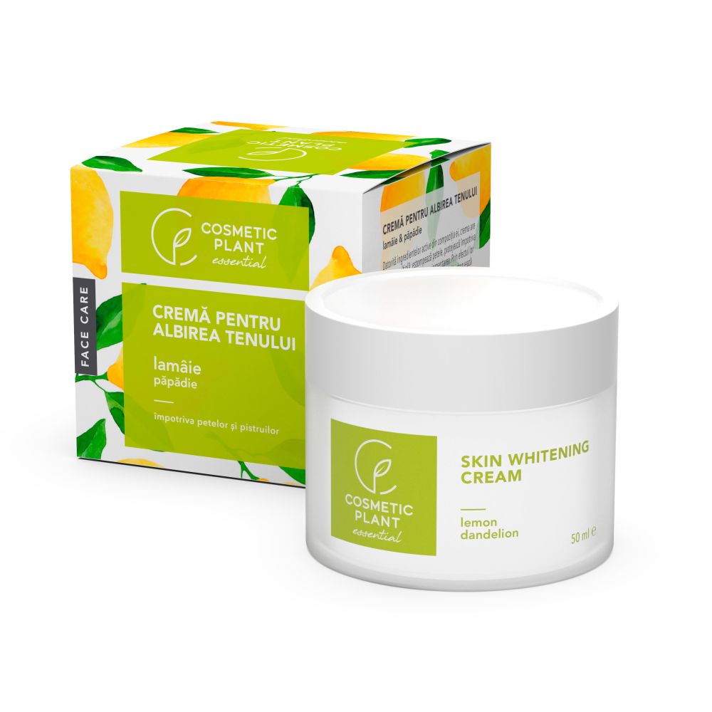 Crema pentru Albire cu Extract de Papadie, 50 ml - Cosmetic Plant