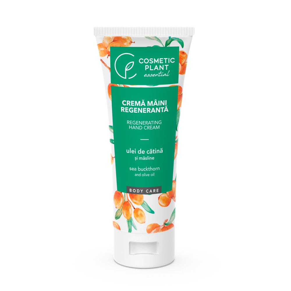 Crema de Maini Regeneranta cu Ulei de Catina si Masline, 100 ml - Cosmetic Plant