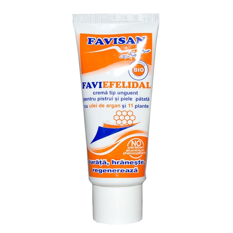 Crema pentru Pete si Pistrui Bio Faviefelidal, 40 ml - Favisan