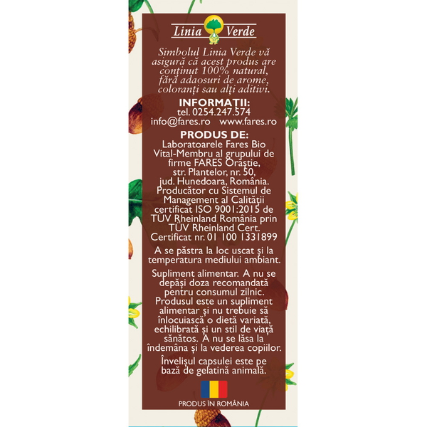 Enterostop, D68, 30 capsule - Fares - imagine 3