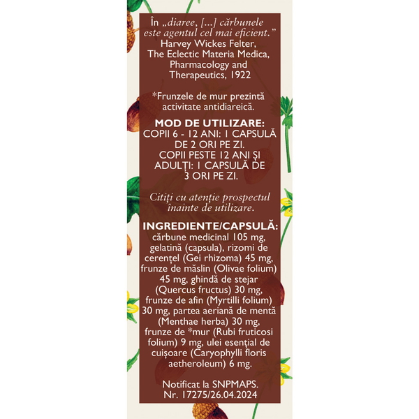 Enterostop, D68, 30 capsule - Fares - imagine 4