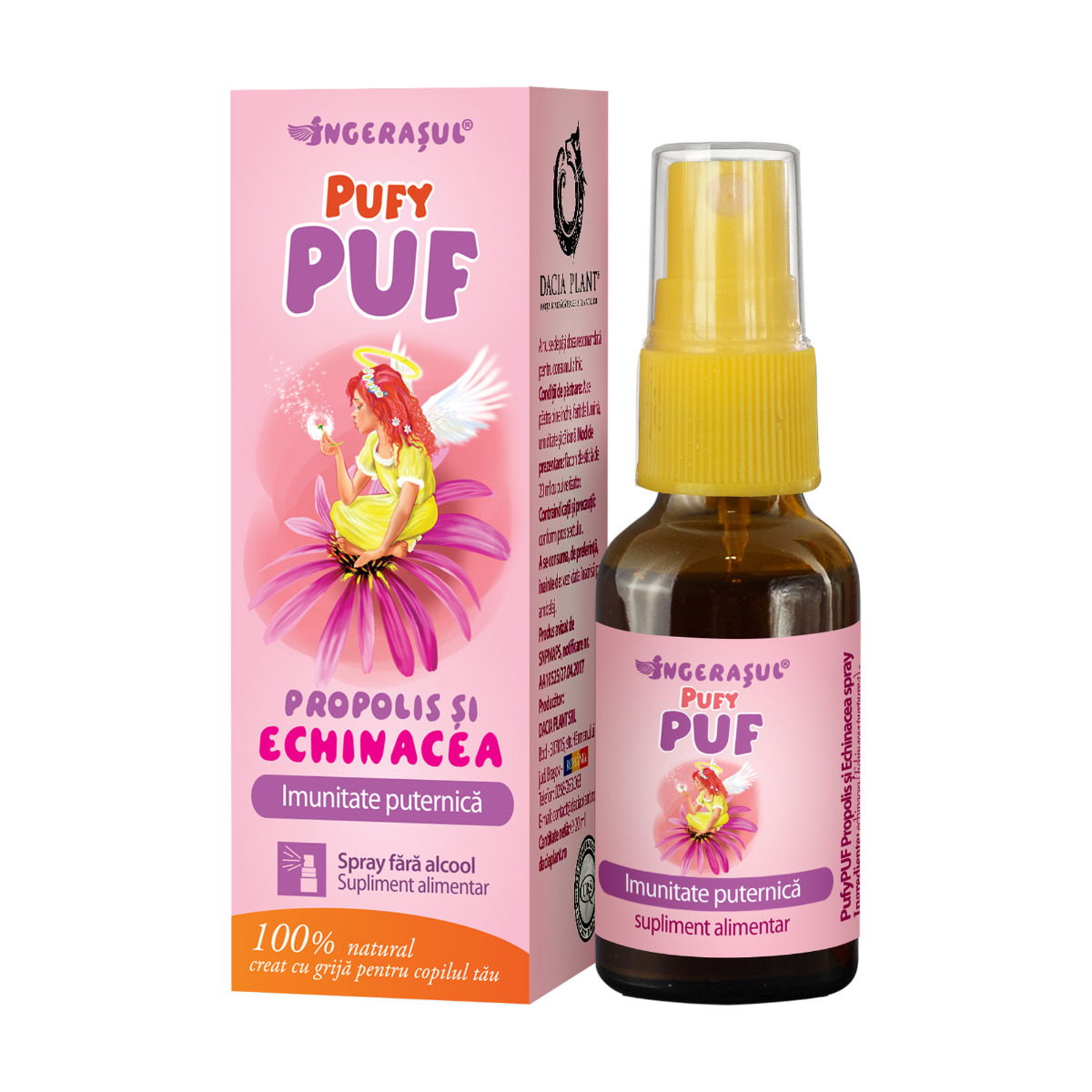 Pufy Puf Salvie spray, 20 ml - Dacia Plant