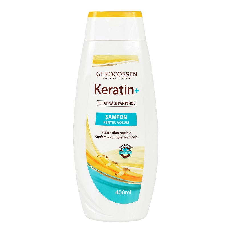 Keratin+ Sampon pentru volum, 400 ml - Gerocossen