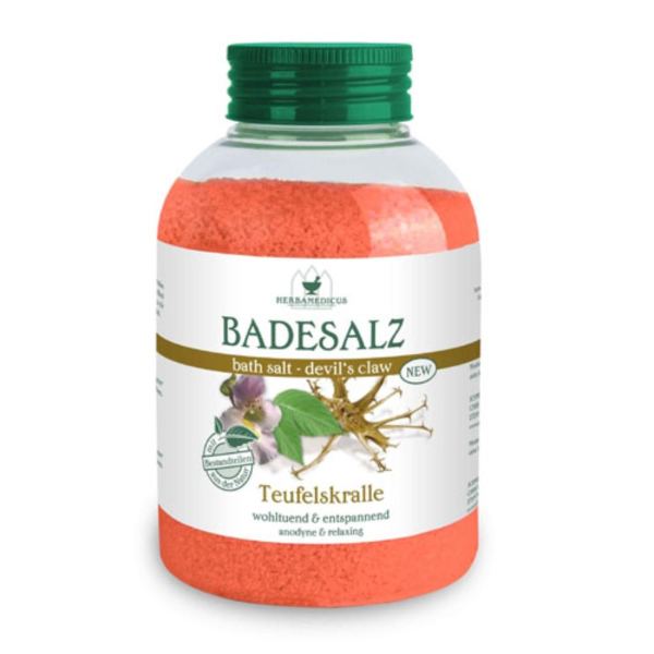 Sare baie cu extract de gheara dracului, 575 g - Herbamedicus