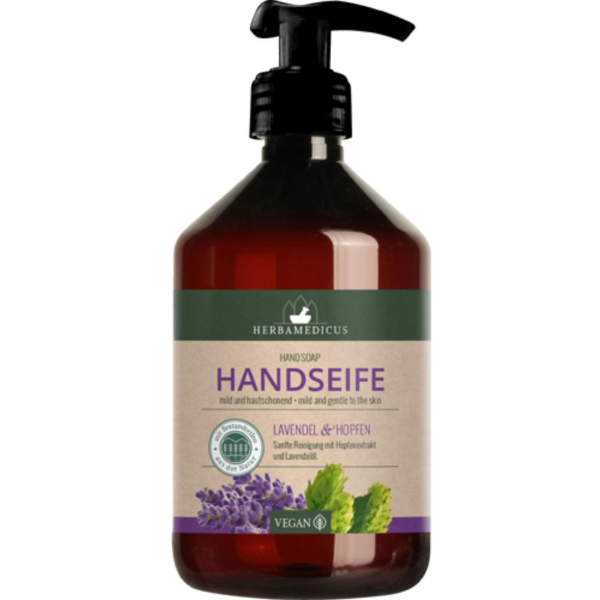 Sapun lichid lavanda si hamei, 500 ml - Herbamedicus