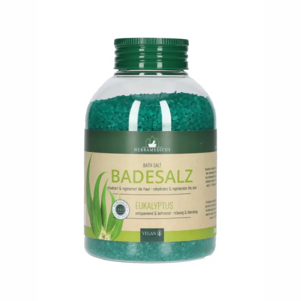 Sare baie cu eucalipt, 575 g - Herbamedicus