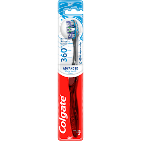 Periuta 360 Advanced Soft, 1 bucata – Colgate