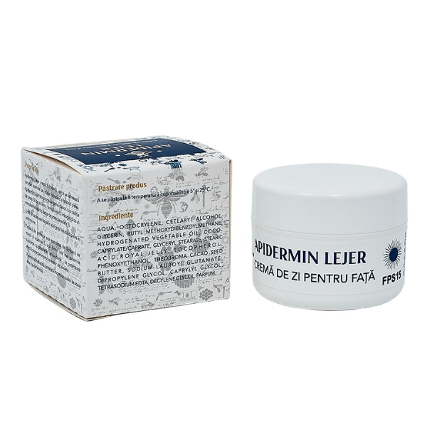 Apidermin Crema Lejera Hidratanta de Zi, 50 ml - Complex Apicol