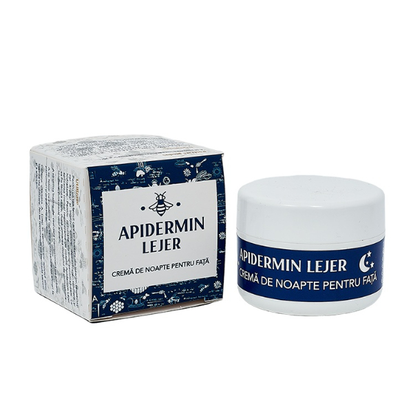 Apidermin Crema Lejera Regeneranta de Noapte T/NM, 50 ml - Complex Apicol