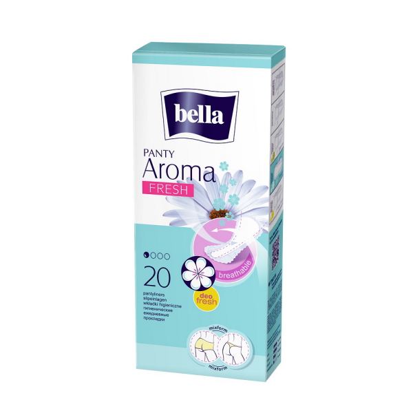Absorbante zilnice Panty Aroma Fresh, 20 bucati - Bella