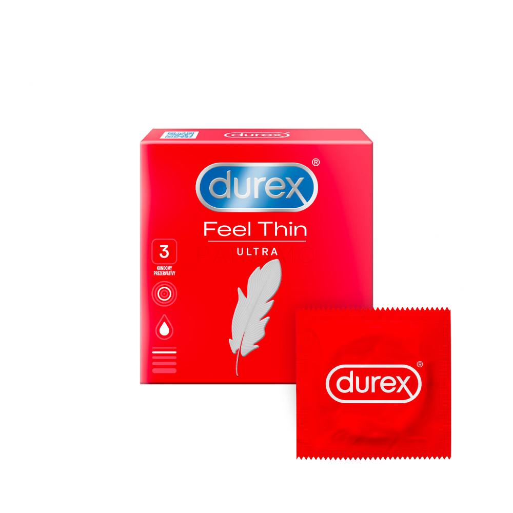 Prezervative Feel Ultra Thin, 3 bucati - Durex