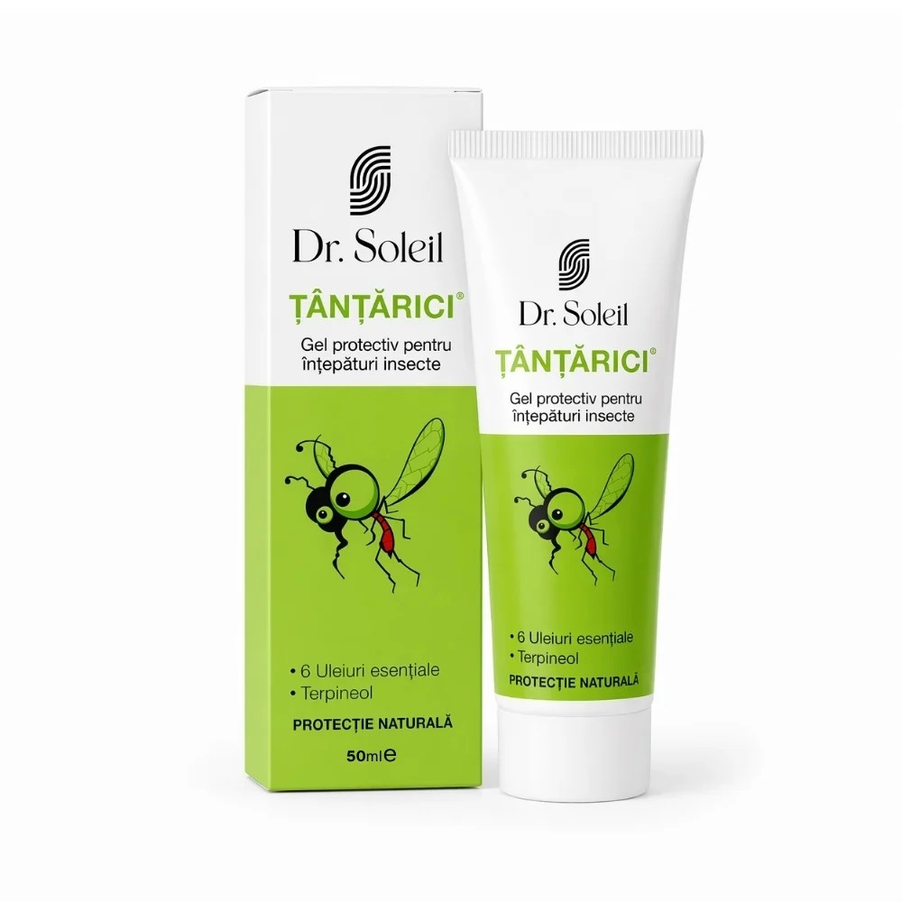Gel protectiv pentru intepaturi de insecte Tantarici, 50 ml, Dr. Soleil
