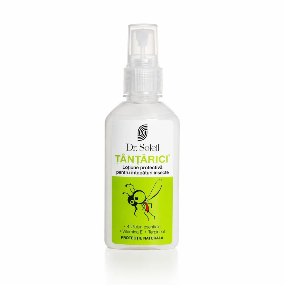 Lotiune protectiva pentru intepaturi de insecte Tantarici, 80 ml, Dr. Soleil