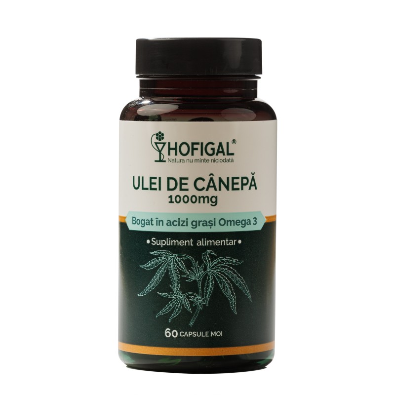 Ulei Canepa 1000MG 60 capsule – Hofigal